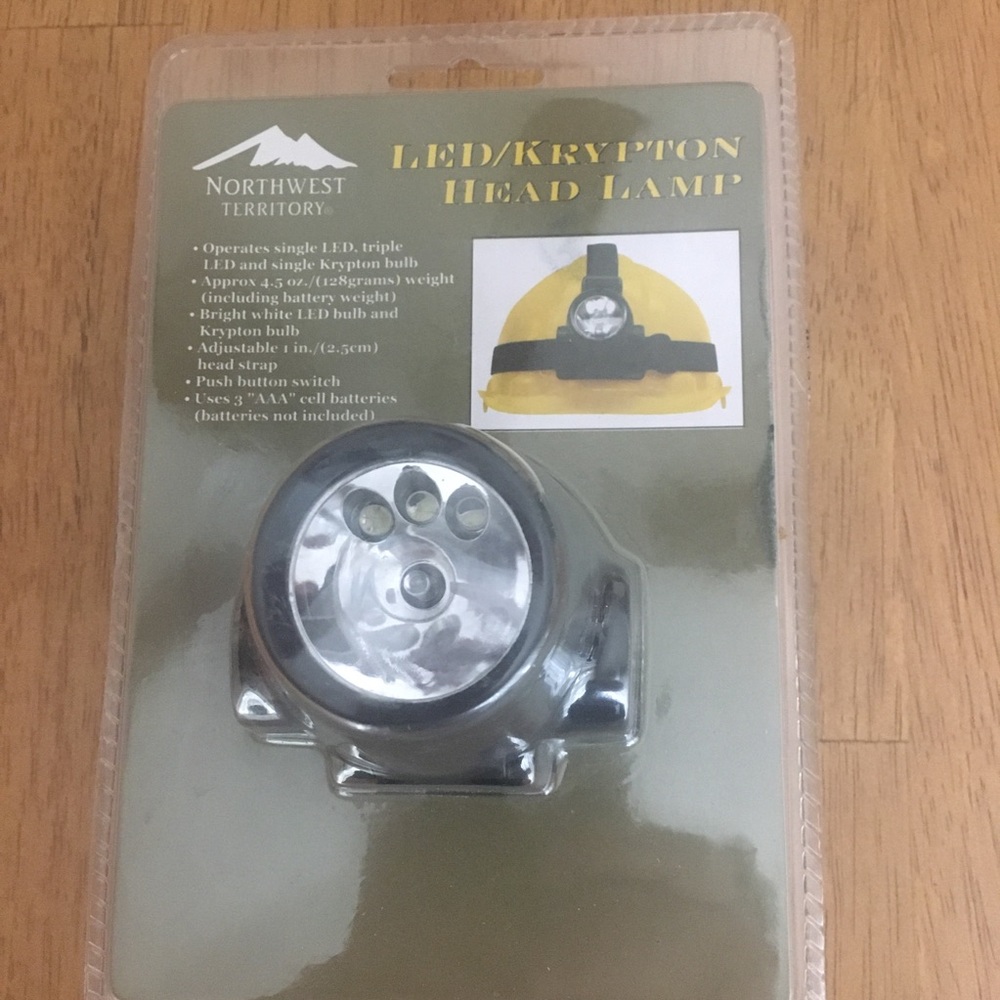 New headlamp